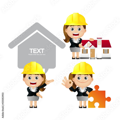 Set of engineer