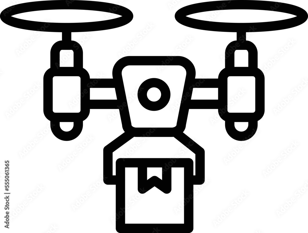 Delivery Drone Vector Icon
Delivery Drone Vector Icon