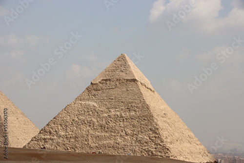 Pyramid of Khafre, Giza Pyramids complex, Cairo, Egypt.