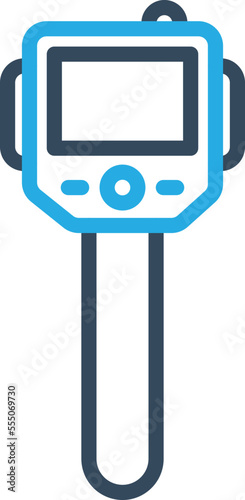 thermal imaging Vector Icon
