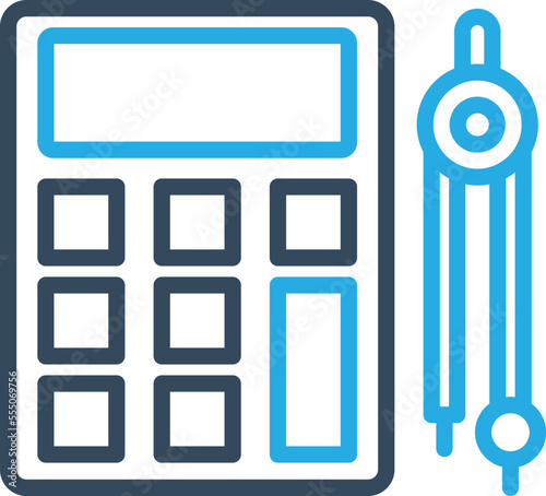 Math geometry Vector Icon
