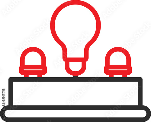 Electricity power Vector Icon
