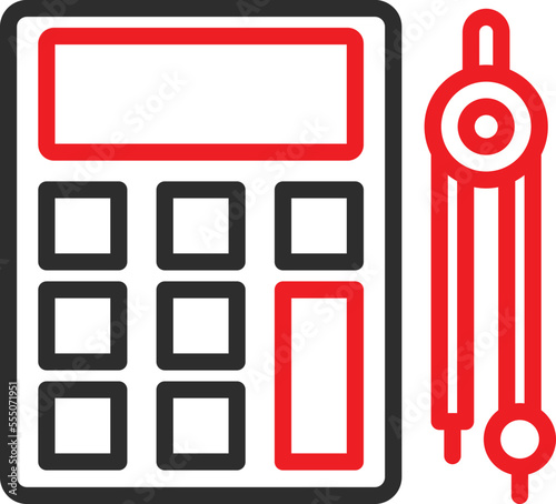 Math geometry Vector Icon
