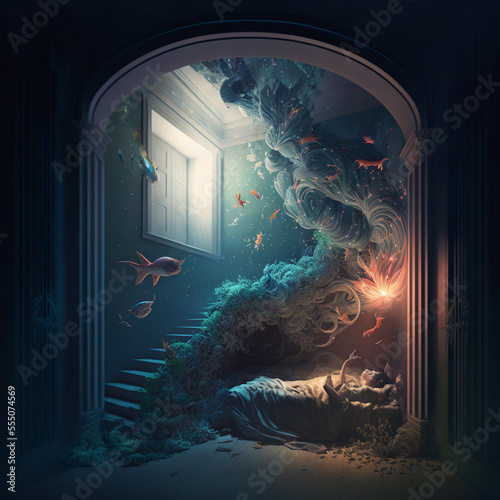 Dream states, lucid dreaming and astral projection. The evolution of a dream, elixirs of transformation.