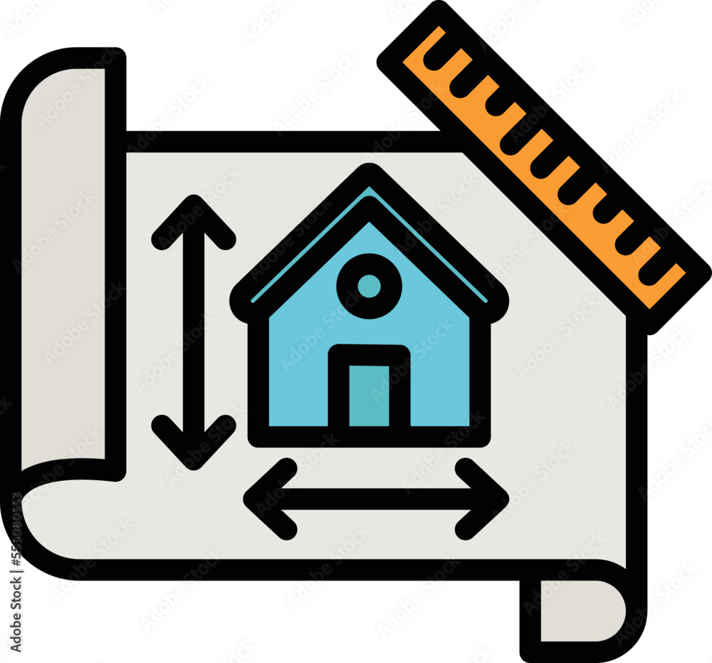 Construction measurement Vector Icon
Construction measurement Vector Icon