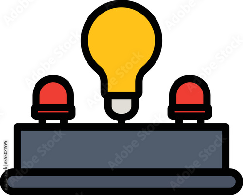 Electricity power Vector Icon
