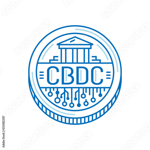 Central Bank Digital Currency. New form of money photo