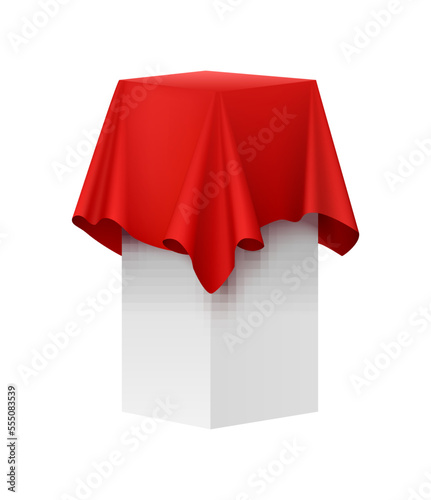 Surprise Red Cloth Composition