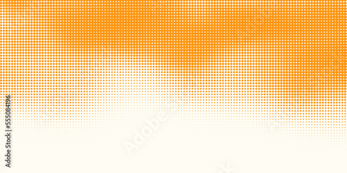 Template with spots consisting of circles of various sizes. Abstract vector halftone background.