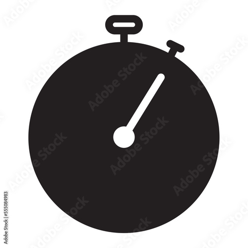 Illustration of Stopwatch design Icon