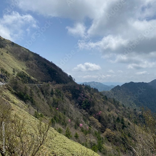 landscape in the mountains