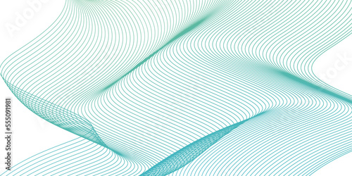 Abstract blue background .   Background with lines . Blue wave line illustration design . Used to business   wallpaper   any content .  