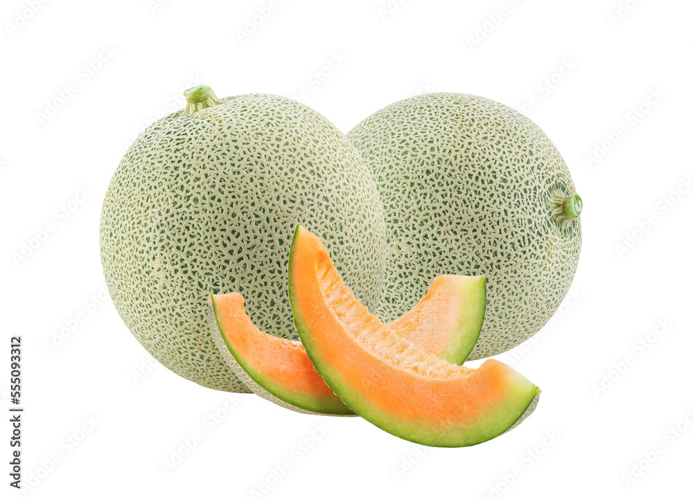 cantaloupe melon isolated on transparent png cantaloupe melon isolated on transparent png