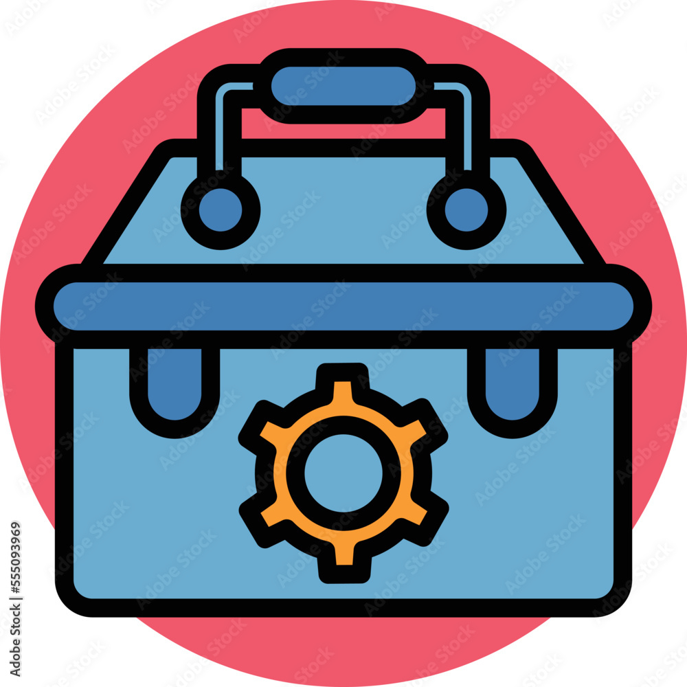 Repairing Tools Box Vector Icon
Repairing Tools Box Vector Icon