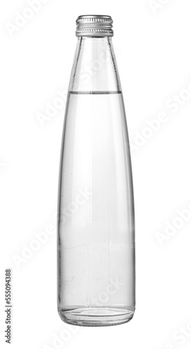 glass bottle of water
