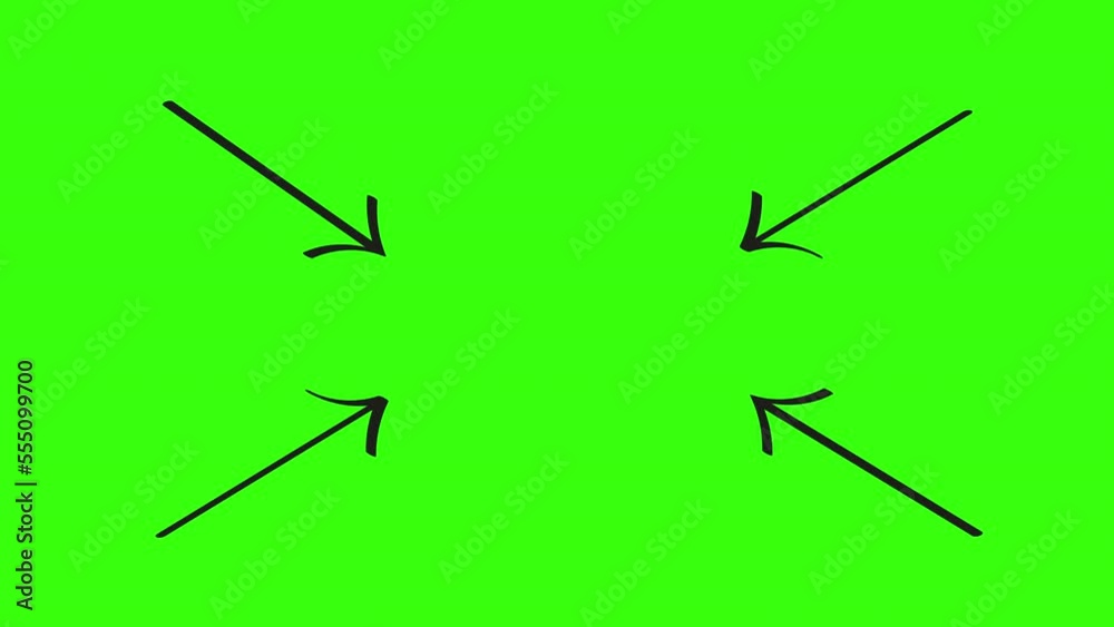 right arrow in circle hand drawn animation.white animation isolated on black background. right arrow in circle hand drawn animation.white animation isolated on black background.
