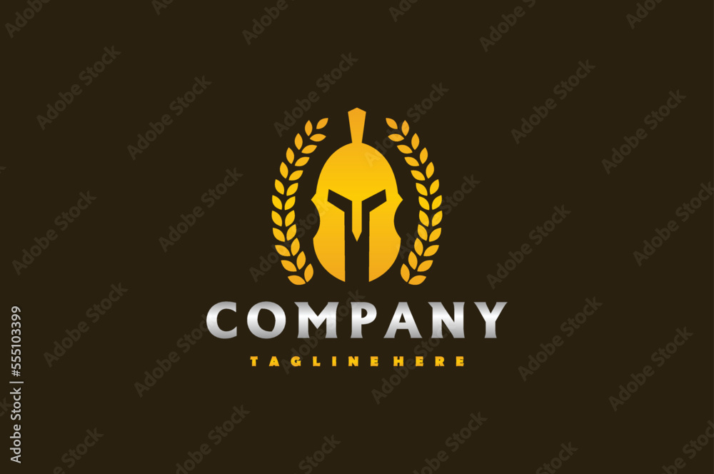 spartan rice gold logo spartan rice gold logo
