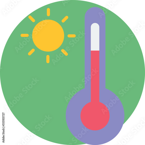 Temperature meter Vector Icon
