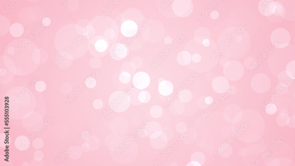 Festive pink bokeh. Shimmering animated bright background. Festive pink bokeh. Shimmering animated bright background.