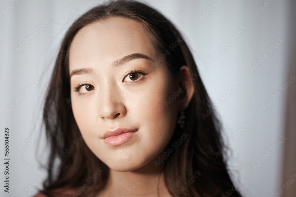 portrait of a asian young woman portrait of a asian young woman