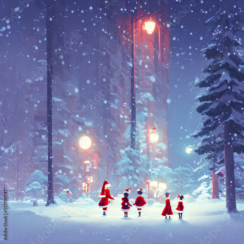 santa chritmas helpers