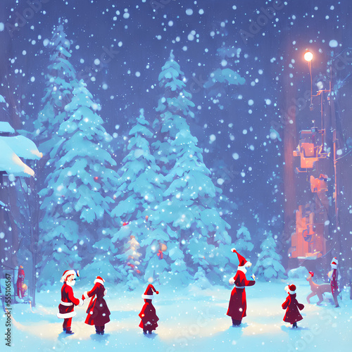 chritmas santa claus helpers