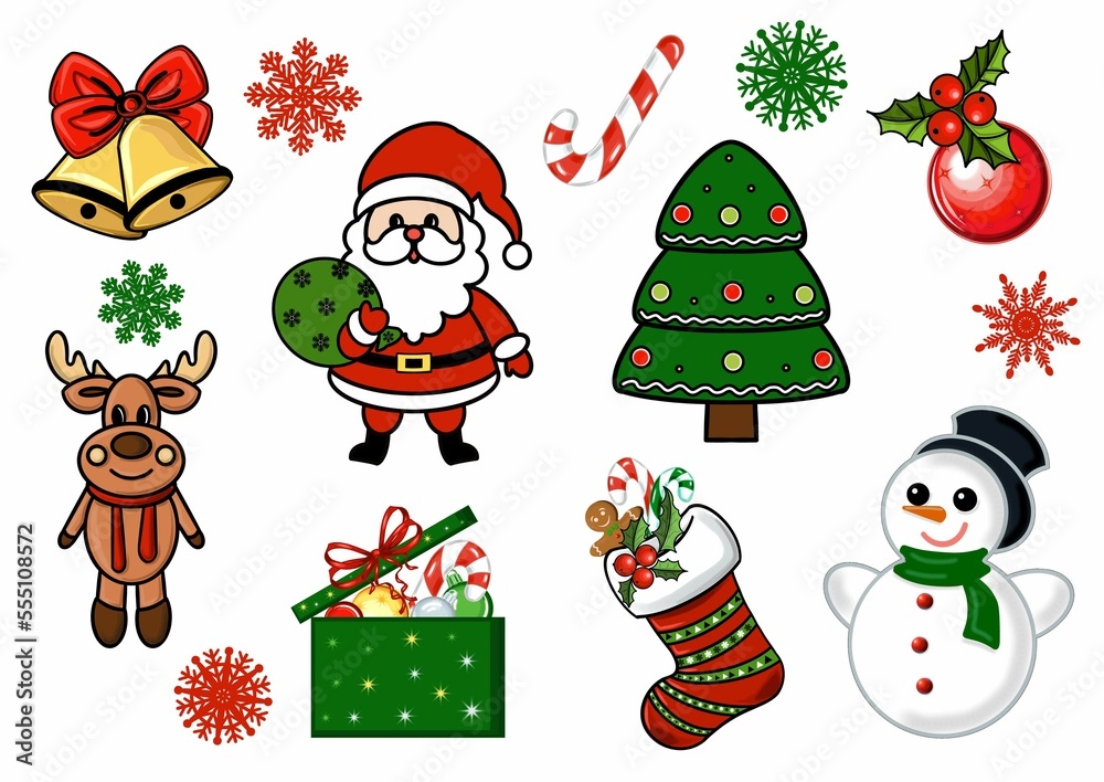 Christmas clipart. JPEG illustration for stickers, creating patterns, wallpaper,
wrapping paper, for postcards, design template, fabric, clothing,
cross-stitch, embroidery. Christmas clipart. JPEG illustration for stickers, creating patterns, wallpaper,
wrapping paper, for postcards, design template, fabric, clothing,
cross-stitch, embroidery.
