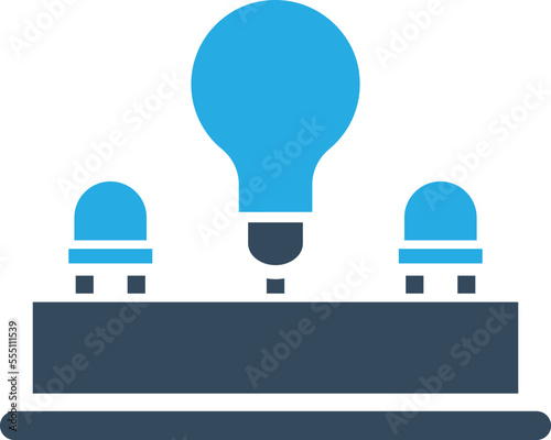 Electricity power Vector Icon

