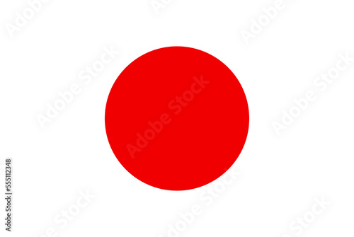 Flag of Japan. Symbol of Independence Day  souvenir soccer game  button language  icon.