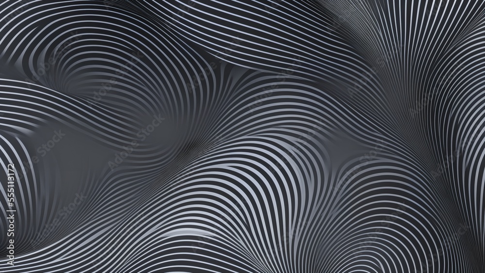 black and white abstract background, generative ai