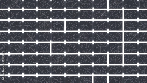black and white abstract background, generative ai