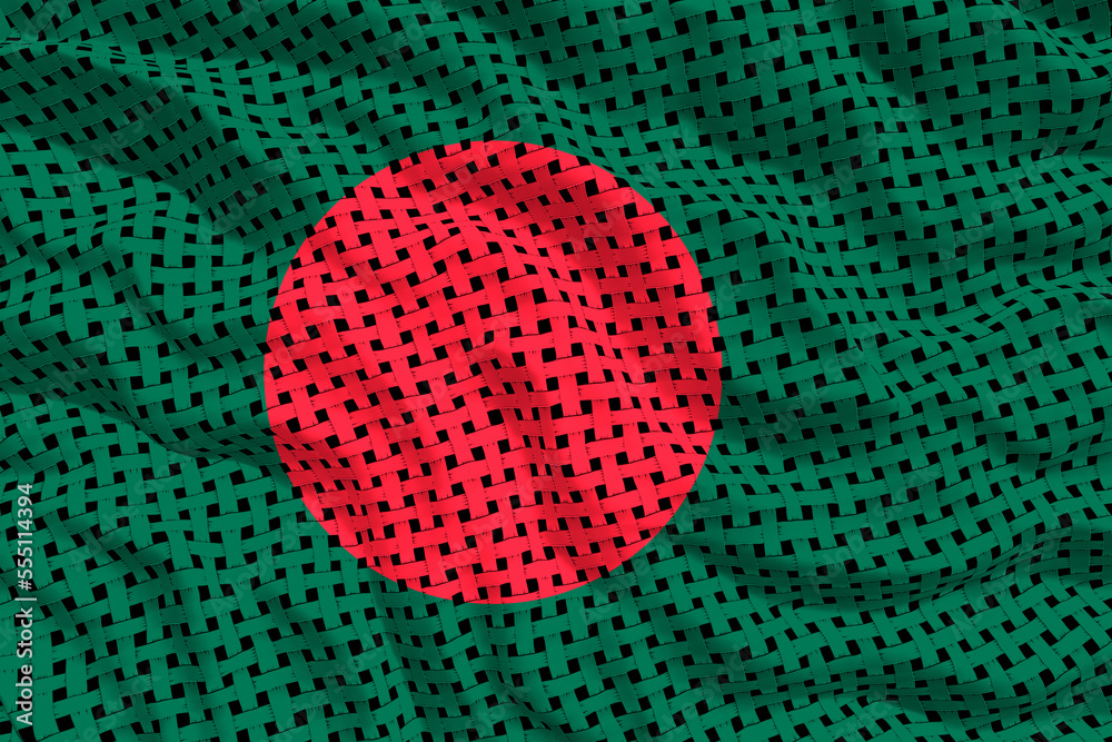 National Flag of Bangladesh. Background with flag of Bangladesh National Flag of Bangladesh. Background with flag of Bangladesh