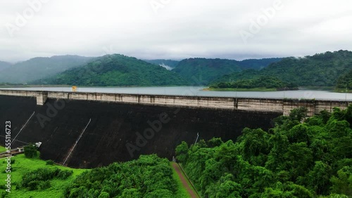 dam in the mountains