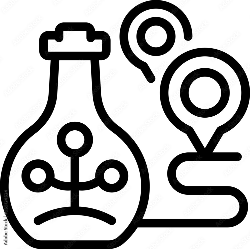 Smart control icon outline vector. Farmer tablet. App food Smart control icon outline vector. Farmer tablet. App food