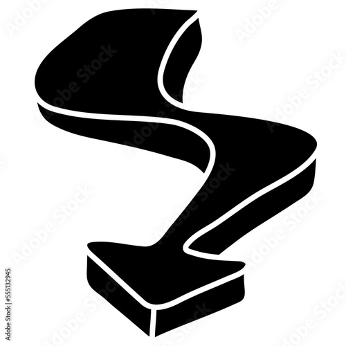 random glyph icon
