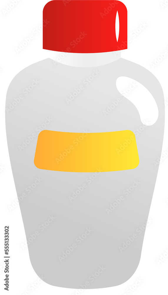 Cosmetics mock up flat illustration Cosmetics mock up flat illustration