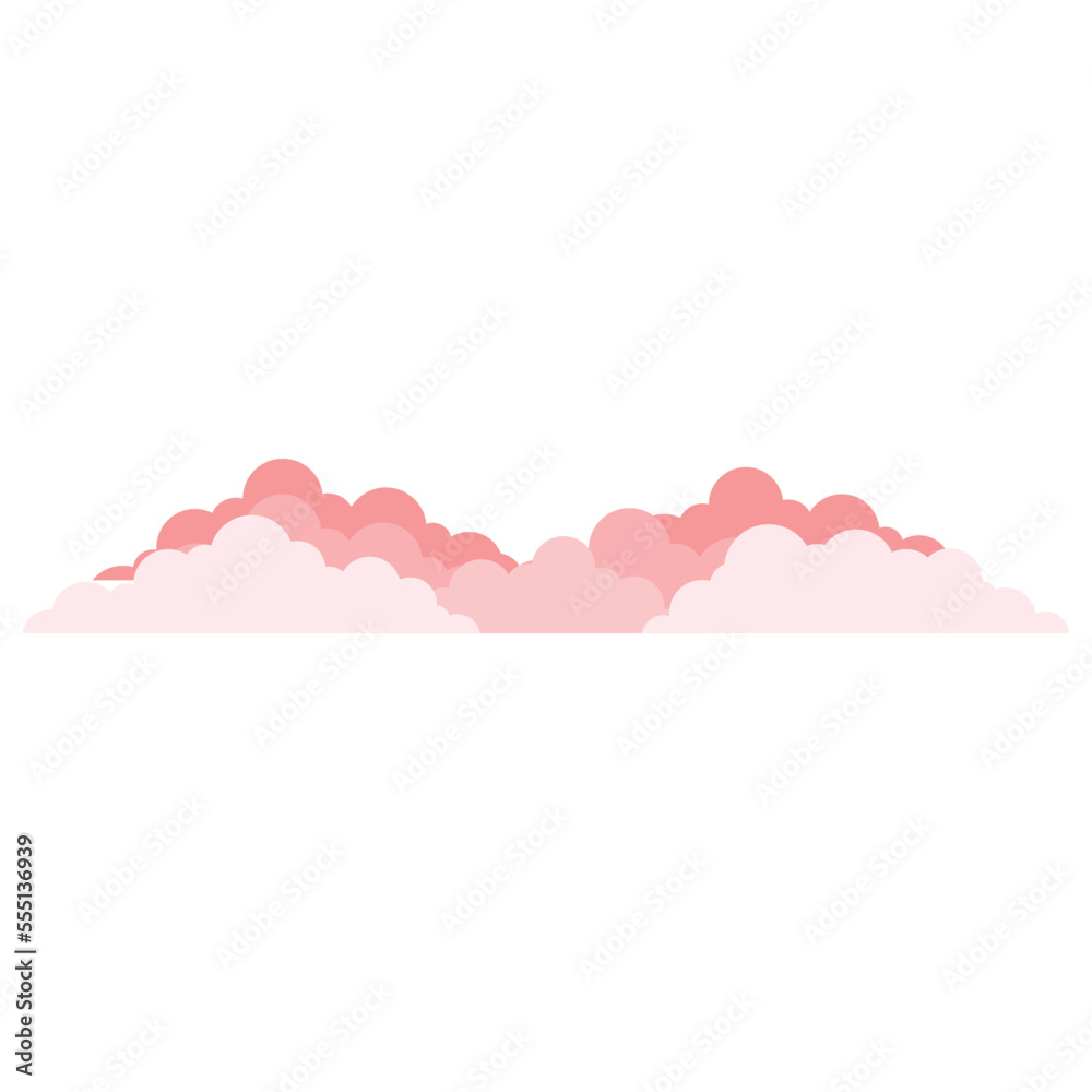 Pink Cloud Background