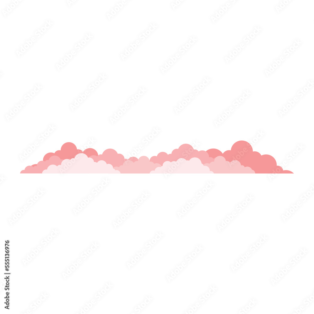 Pink Cloud Background
