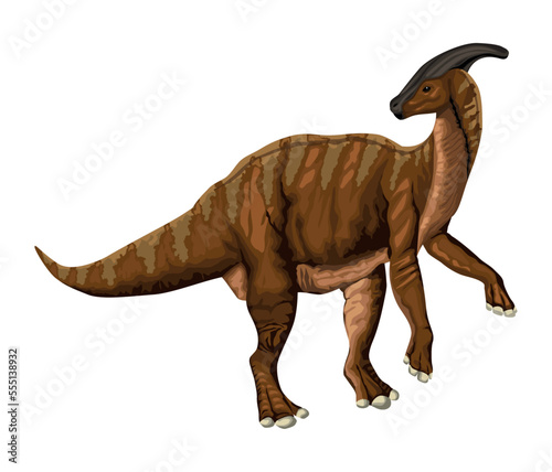 parasourolophus dinosaur prehistoric animal © Jemastock