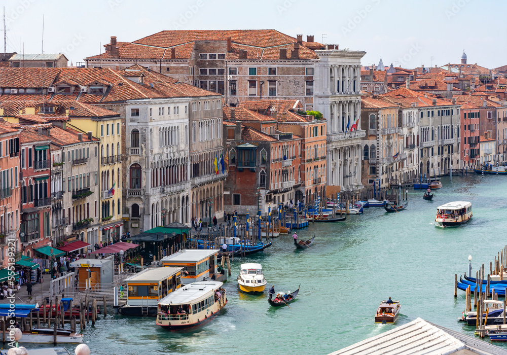 Grand canal and Venice architecture, Italy