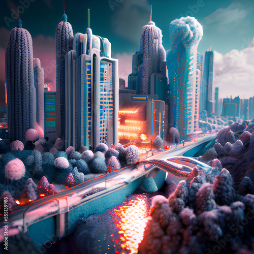 city cityscape