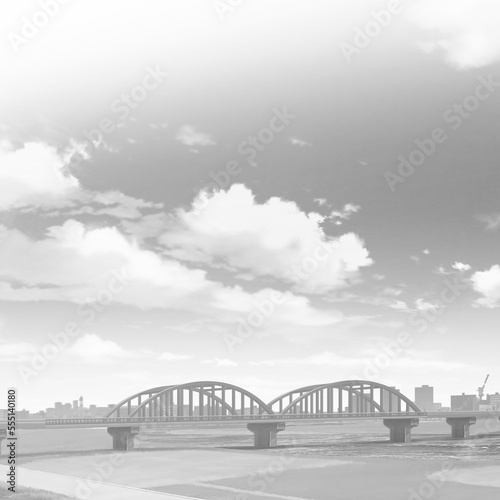 bridge over the river