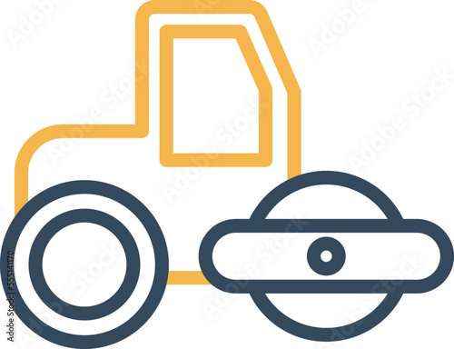 Construction roller Vector Icon
