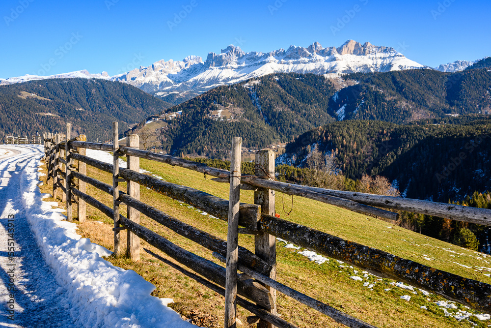 Dolomiti, montagne Catinaccio e Latemar,  Trentino Alto Adige