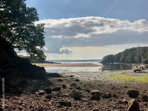 view from the beach