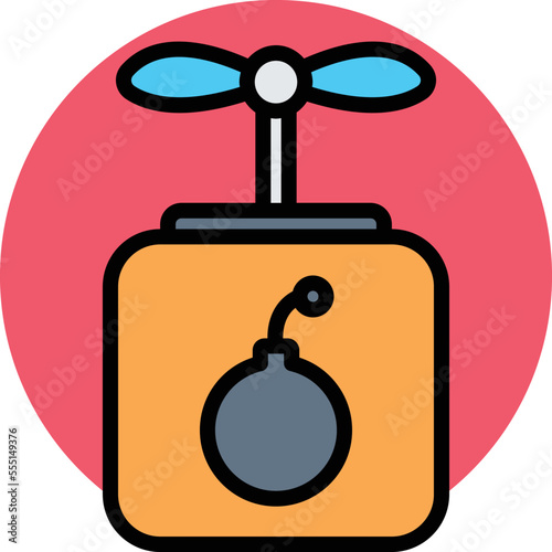 Bomb Vector Icon

