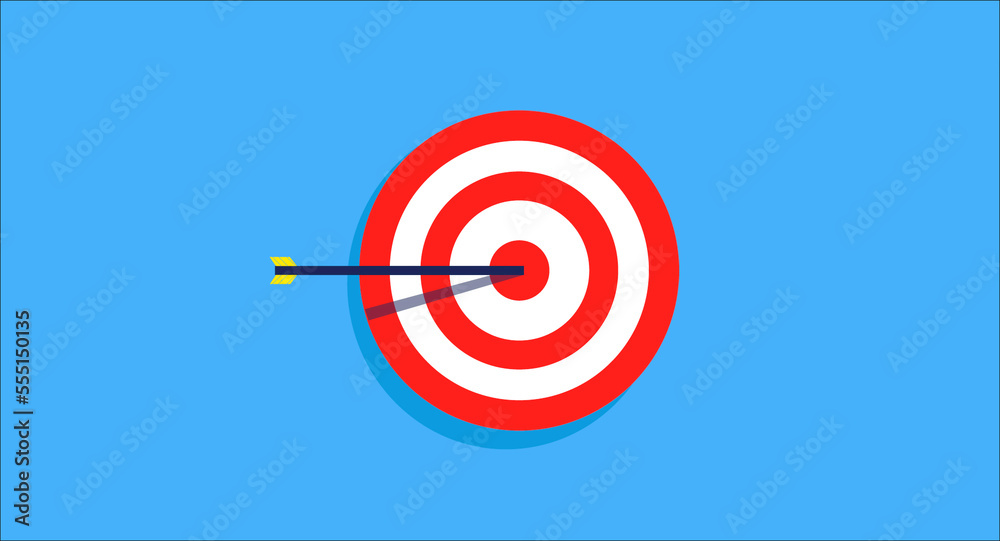 target and arrow target and arrow