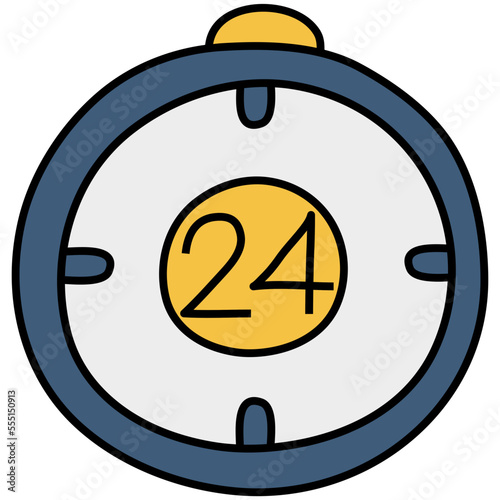 ONLINE filled outline icon