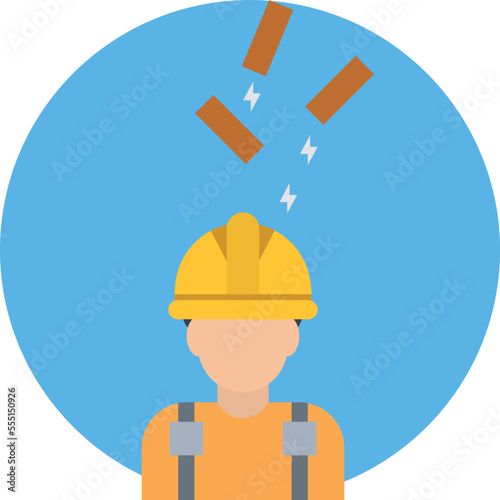 Injured Employee Vector Icon