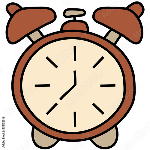 TIME filled outline icon